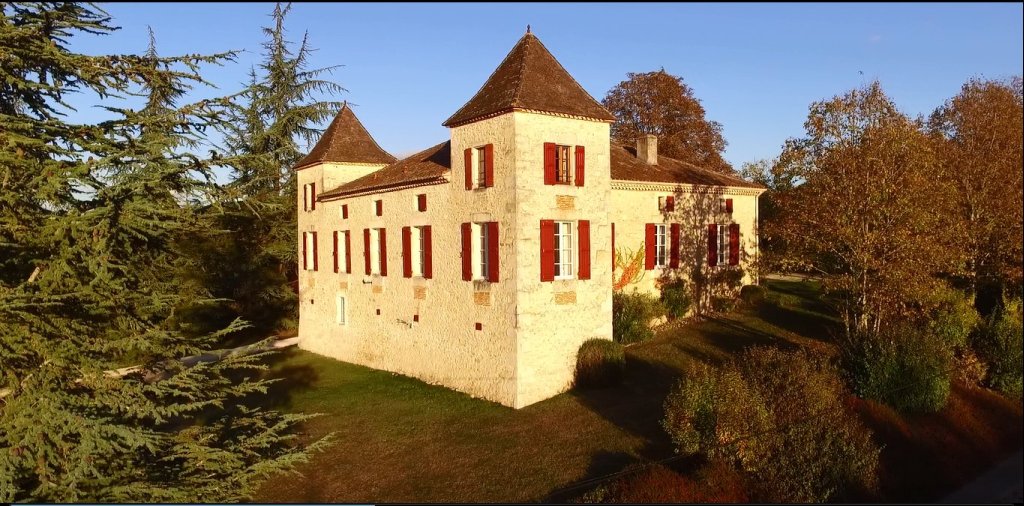 Cardou in October sunset
