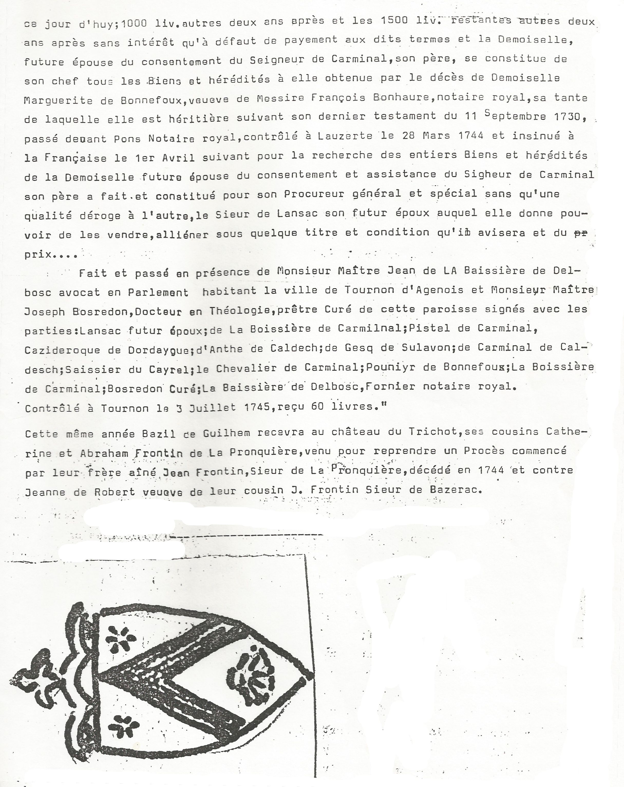Marriage Document